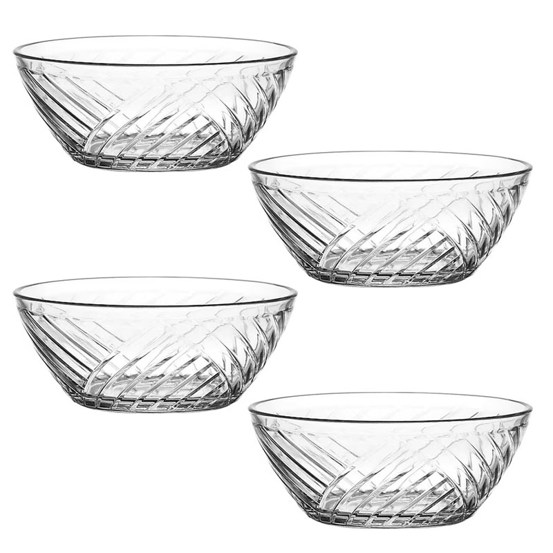 Coffret De 4 Bols En Verre LAV ELS262
