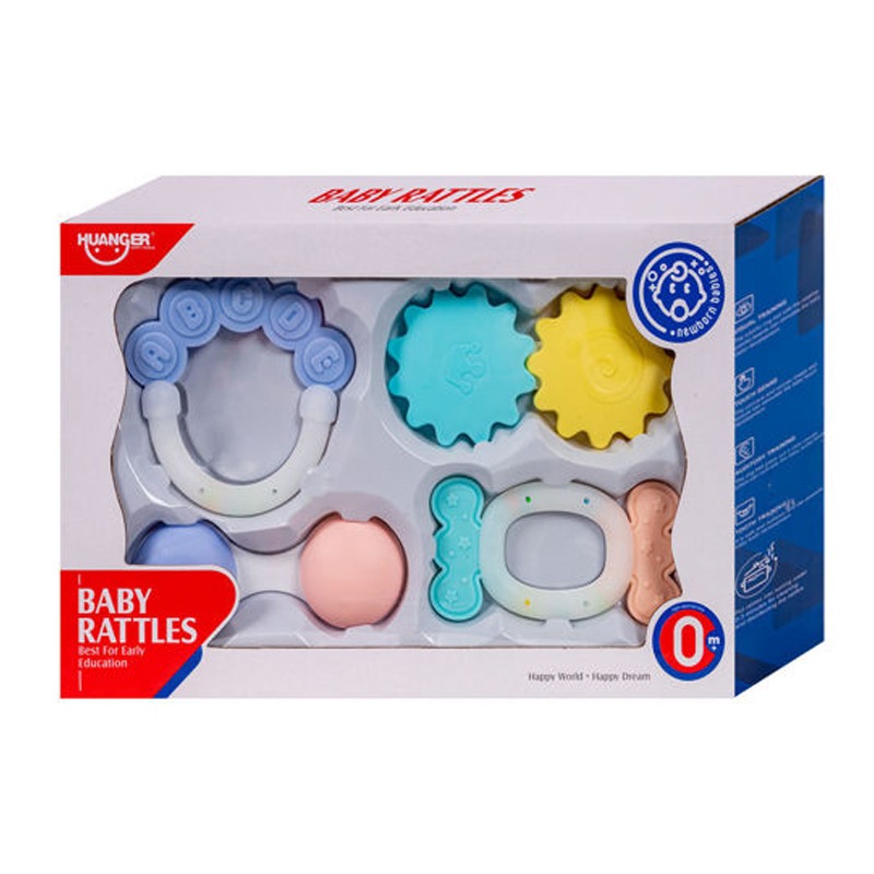 Coffret Hochet Bébé 4 Pièces Huanger