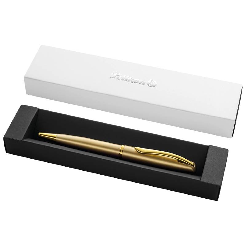 Coffret Stylo à Bille PELIKAN Jazz Noble - Doré
