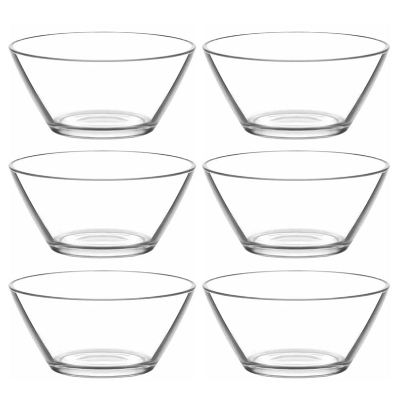 Coffret De 6 Bols En Verre LAV VEG267 - 34.5 cl