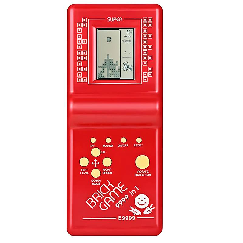 Console De Jeux TETRIS Brick Game - Rouge