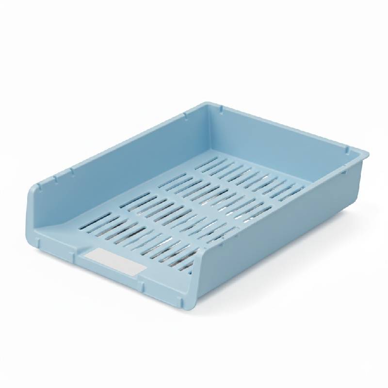 Corbeille à courrier Faibo A4 - Bleu Pastel (104374)