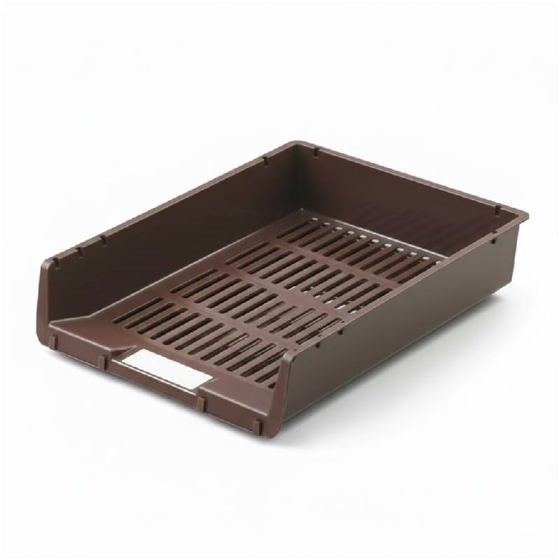 Corbeille à courrier Faibo A4 - Marron(101083)