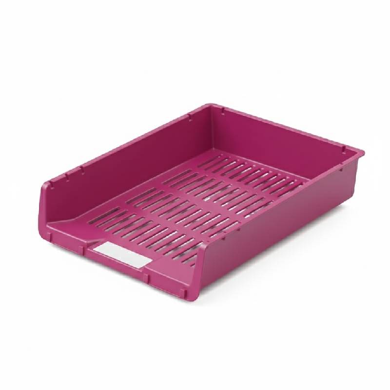 Corbeille à courrier Faibo A4 - ROSE FUSHIA (104725)