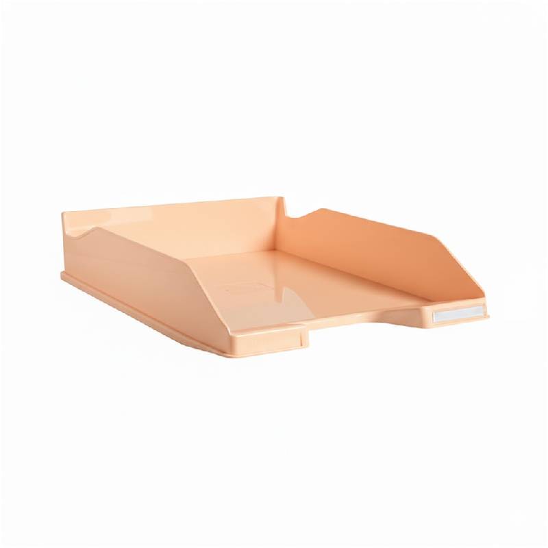 Corbeille à Courrier FAIBO Pleine Opaque - Orange Pastel