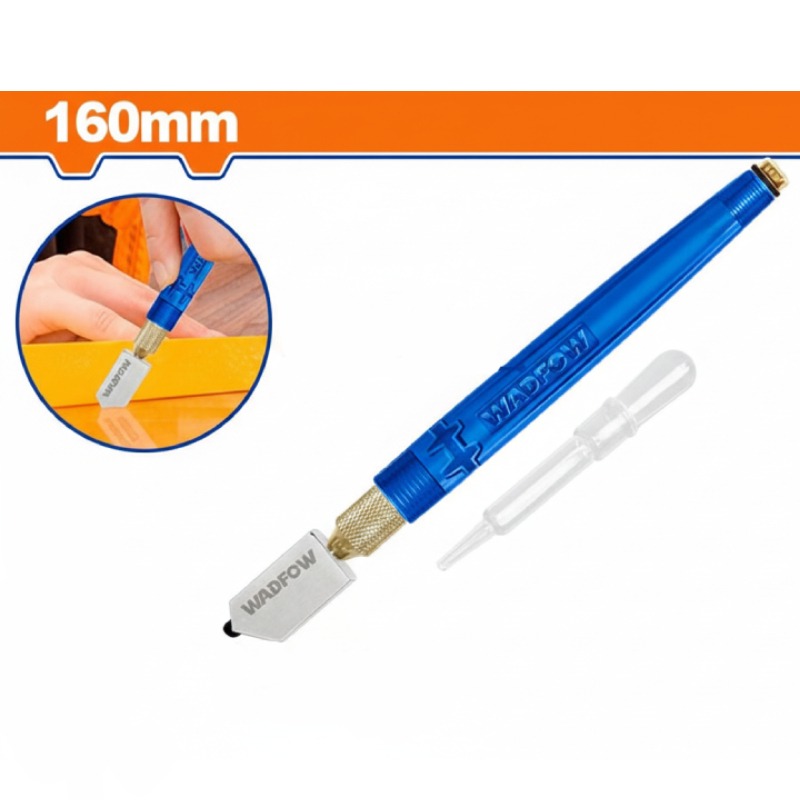 Coupe Verre + Pipette Huile WADFOW 160mm -WGR1601