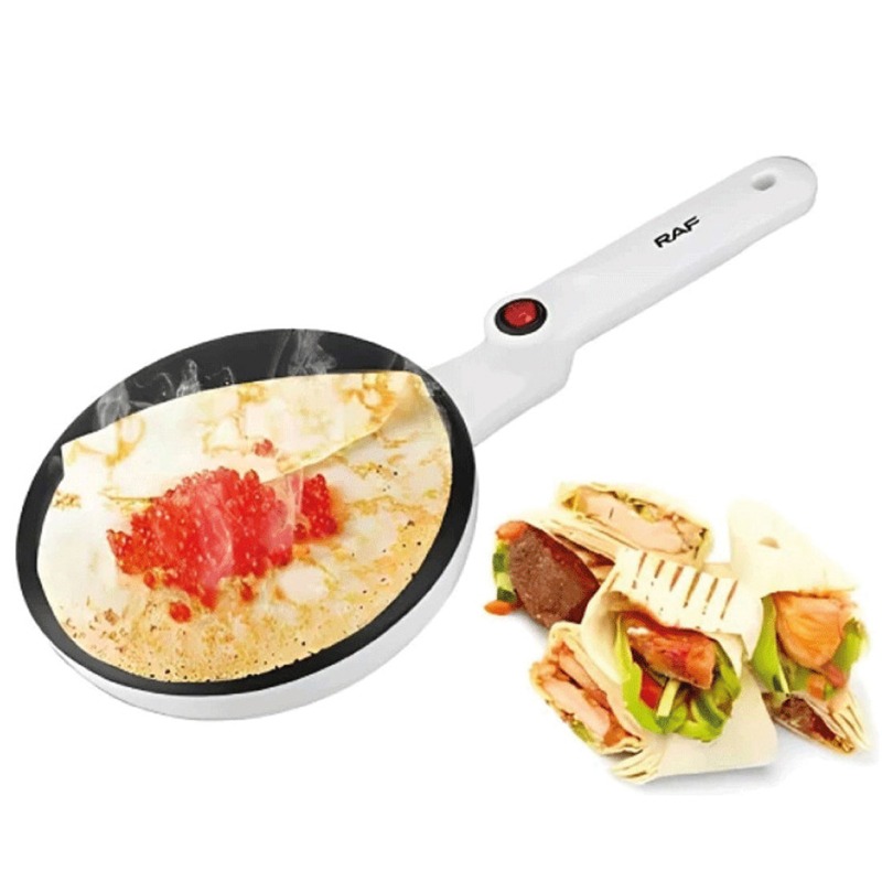 Crêpière Électrique RAF R-5208W 650W - Blanc