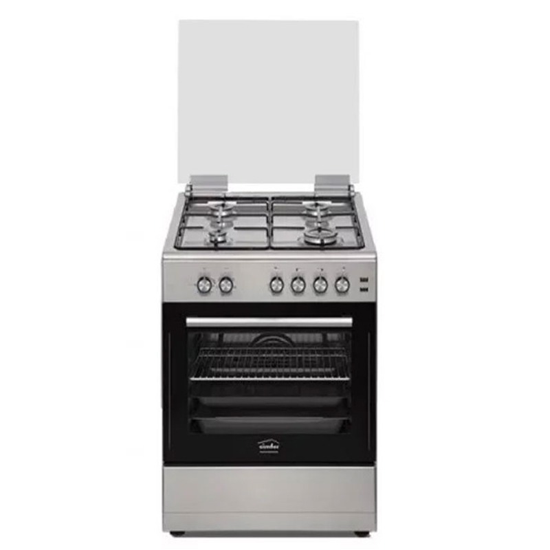 Cuisinière à Gaz SIMFER F6405-SGGTI 4 Feux 60cm - Inox