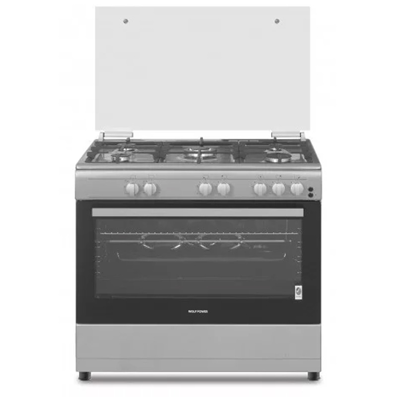 Cuisinière à Gaz SIMFER F9405-SGGI 5 Feux 90cm - Inox