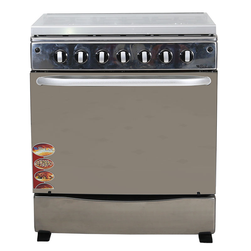 Cuisinière BIOLUX M-7656-XTBA 5 Feux 76cm - Inox
