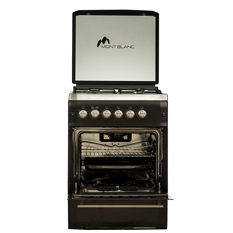 Cuisinière MONTBLANC REN-6060 4 Feux - Noir