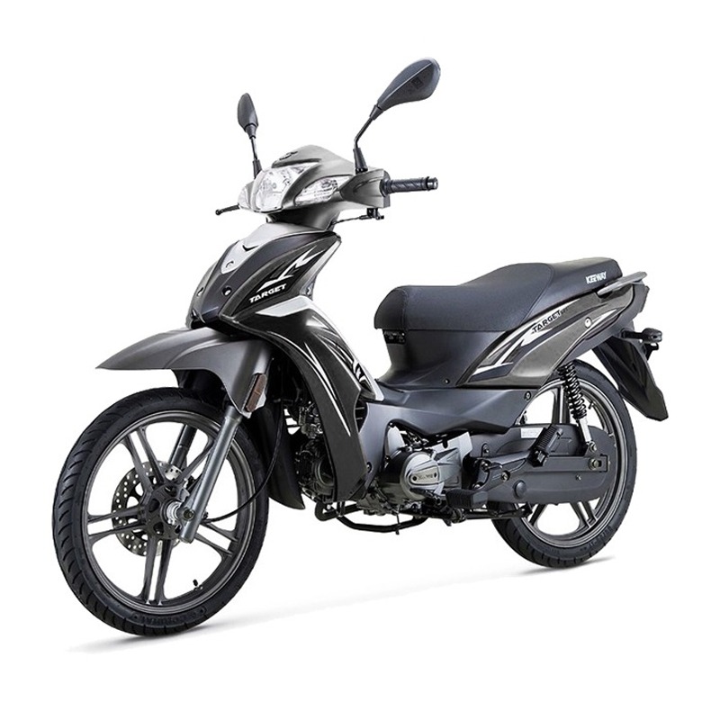 Cyclomoteur ZIMOTA TARGET 124 cc  - Noir