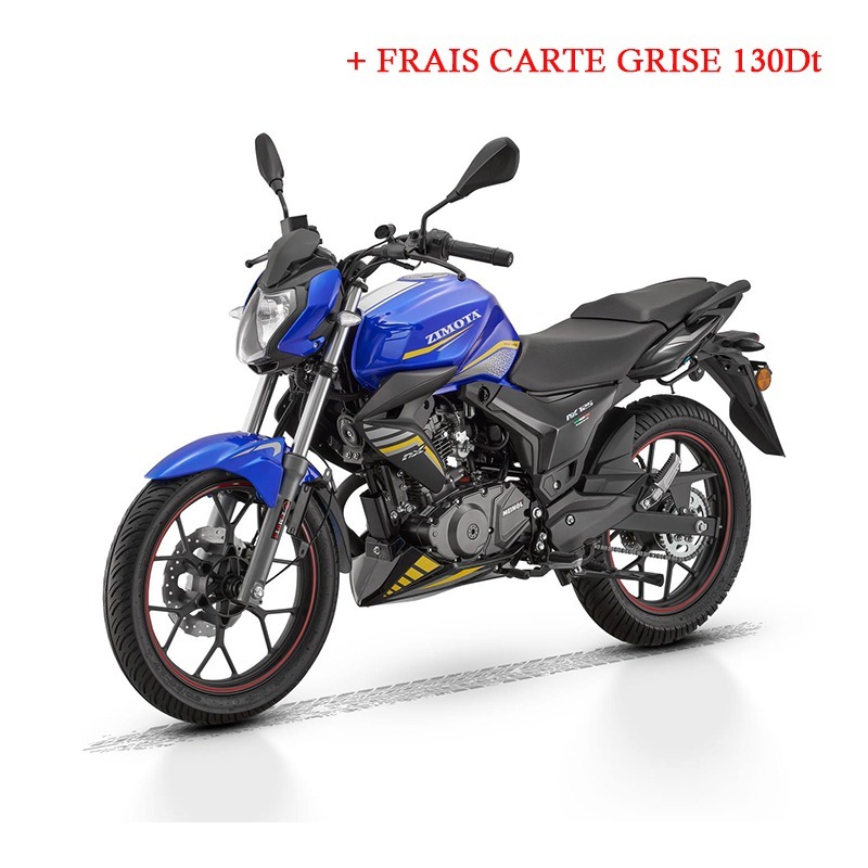 Cyclomoteur ZIMOTA RKS NX 124cc - Bleu