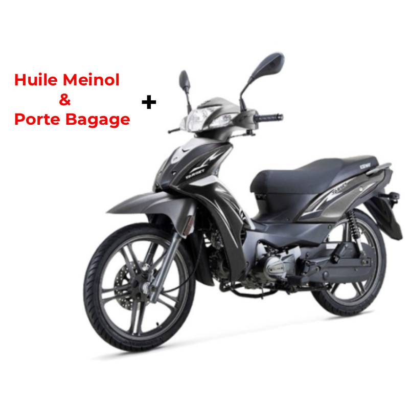 Cyclomoteur ZIMOTA TARGET Noir 124 cc