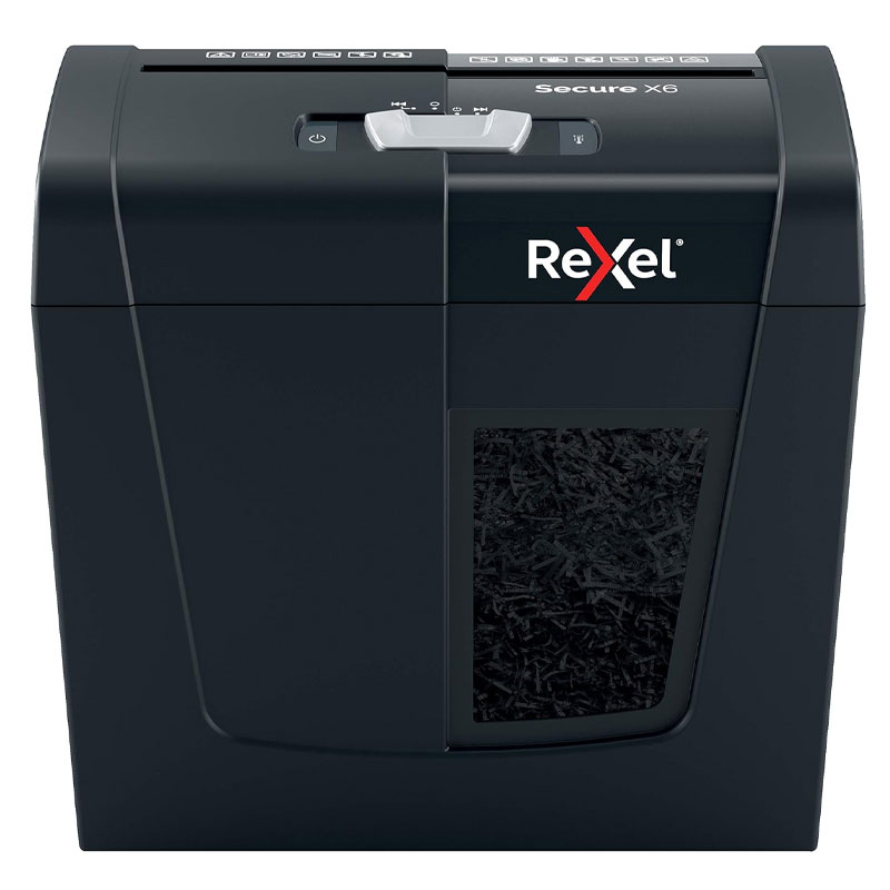 Destructeur de Documents REXEL Shredder Secure X6 Coupe croisée