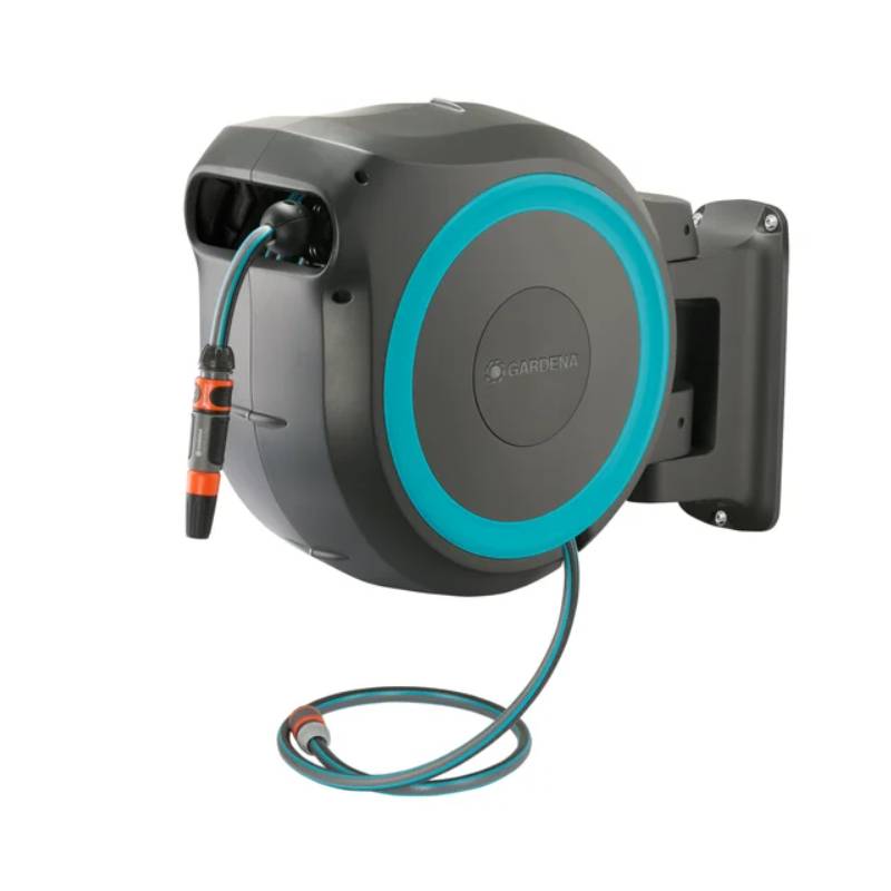 Dévidoir Automatique Mural GARDENA RollUp M/L 25M