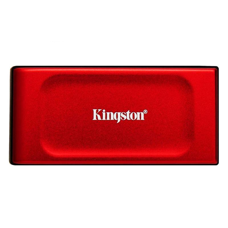 Disque Dur Externe KINGSTON XS1000 1To SSD USB 3.2 Gen 2 - Rouge