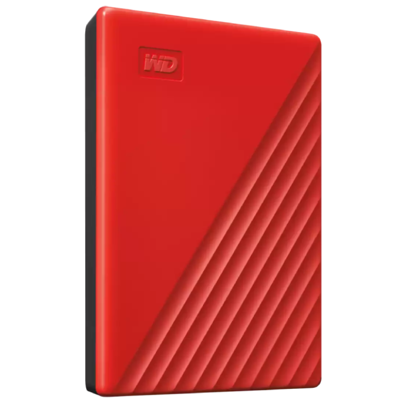 Disque Dur Externe WESTERN DIGITAL My Passport 2To - Rouge