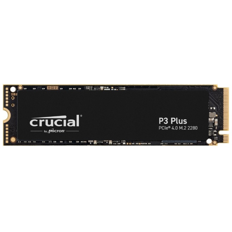 Disque Dur Interne Crucial SSD P3 Plus 4To PCIe M.2 2280