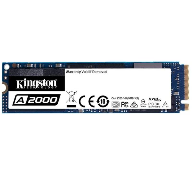 Disque Dur Interne KINGSTON A2000 500Go SSD M.2 NVMe R2200-W2000