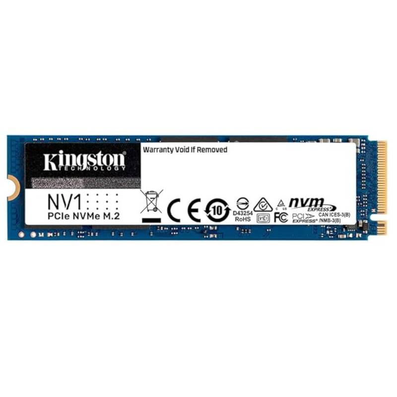 Disque Dur Interne KINGSTON NV1 500Go SSD M.2 NVMe R2100-W1100