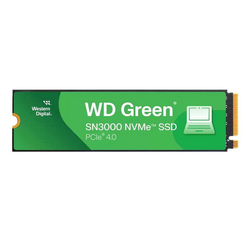 Disque Dur Interne WESTERN DIGITAL SN3000 1To SSD M.2 NVME Gen4x4 R5000-W4200