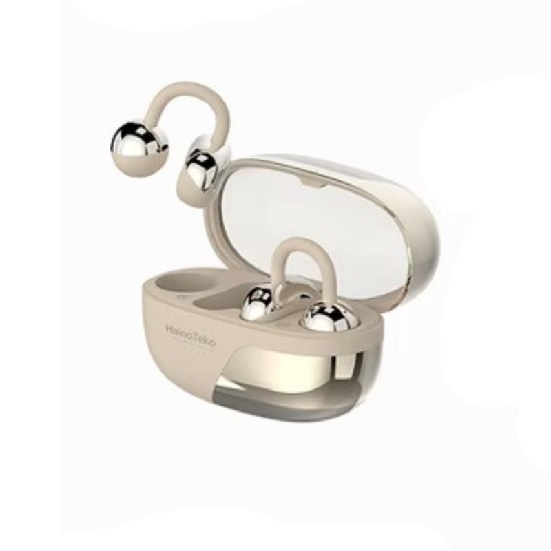 Écouteur Bluetooth HainoTeko OpenDots OWS-H8 - Beige
