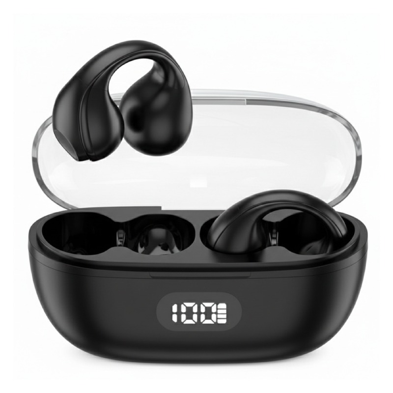 Écouteurs Bluetooth SGS G9 Avec Boîtier LED - Noir