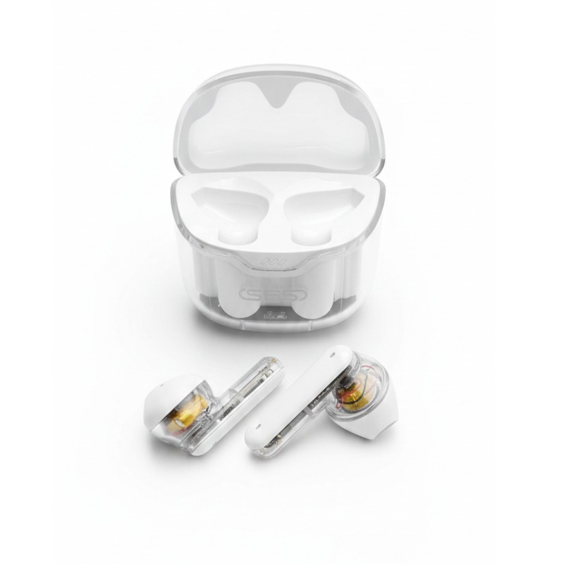 Écouteurs Bluetooth SGS S6 True Wireless - Blanc
