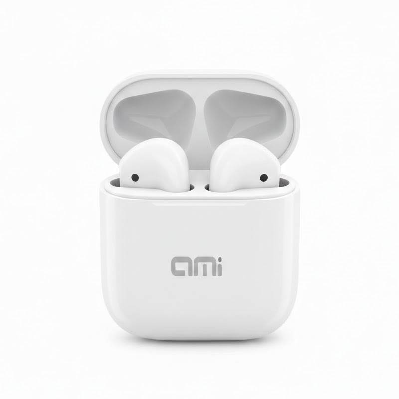 Écouteurs Sans Fil AMI LS-25 Avec Boîtier de Charge - Blanc