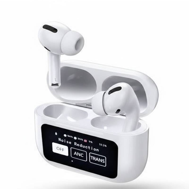 Écouteurs Sans Fil Ezra TWS 115 Avec Afficheur LED - Blanc