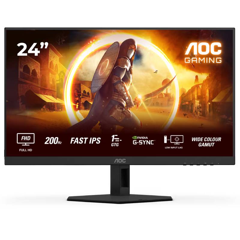 Ecran Gaming AOC 24G4HRE 23.8'' Full HD Fast IPS 200Hz