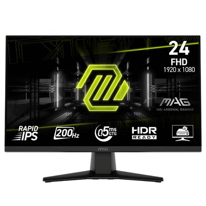 Ecran Gaming MSI MAG 242F 23.8'' Full HD Fast IPS 200Hz