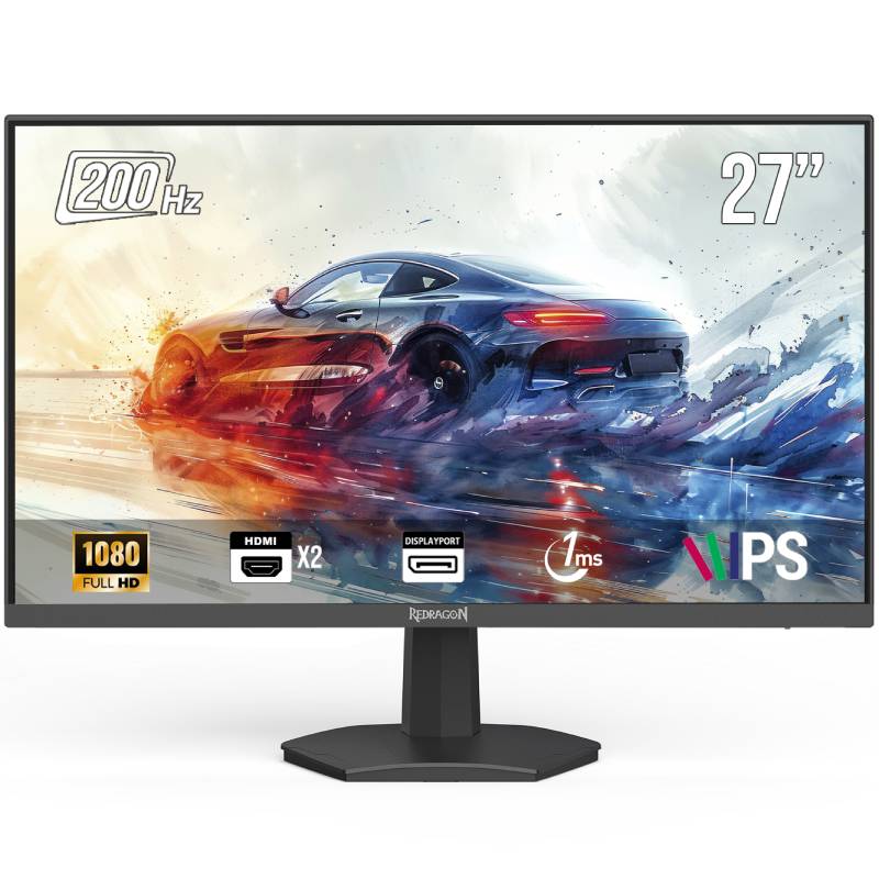 Ecran Gaming REDRAGON Mirror III 27" Full HD IPS 200 Hz