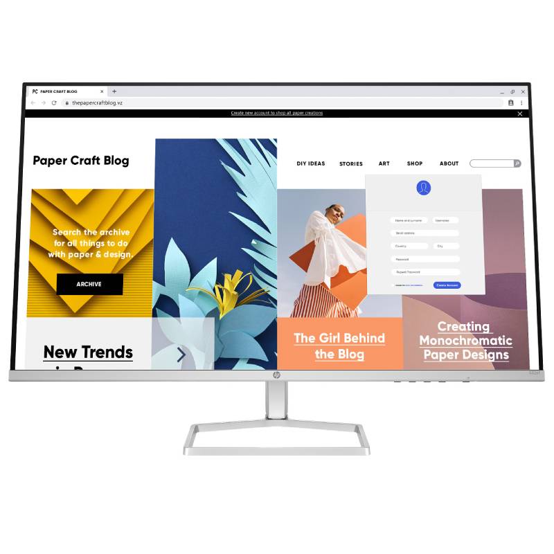 Ecran HP Série 5 532sf 31.5'' Full HD 100Hz