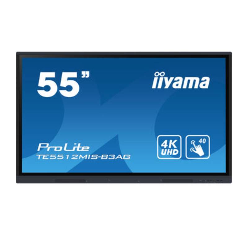 ECRAN INTERACTIF IIYAMA TE5512MIS-B3AG 55" TACTILE IPS ANDROID 11