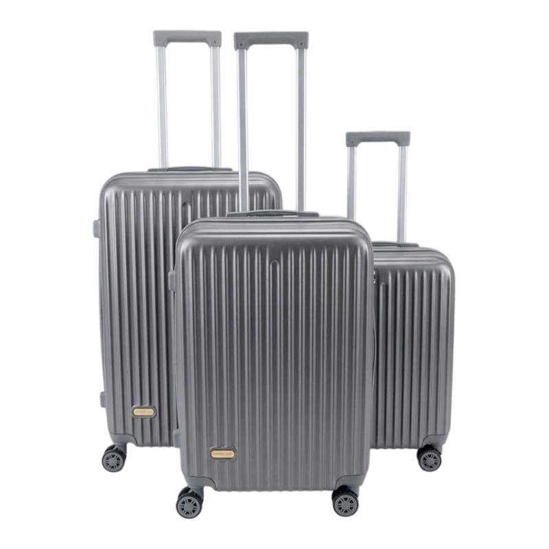 Ensemble de 3 valises HUND RED - Gris