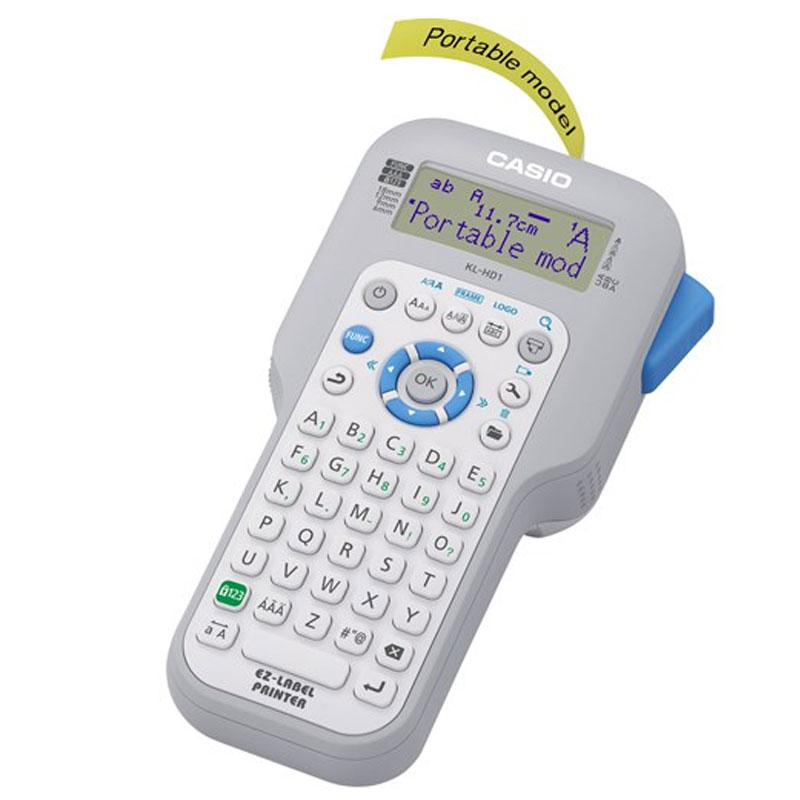 Étiqueteuse CASIO KL-HD1-W 12 CHIFFRES 1 Lignes - Blanc