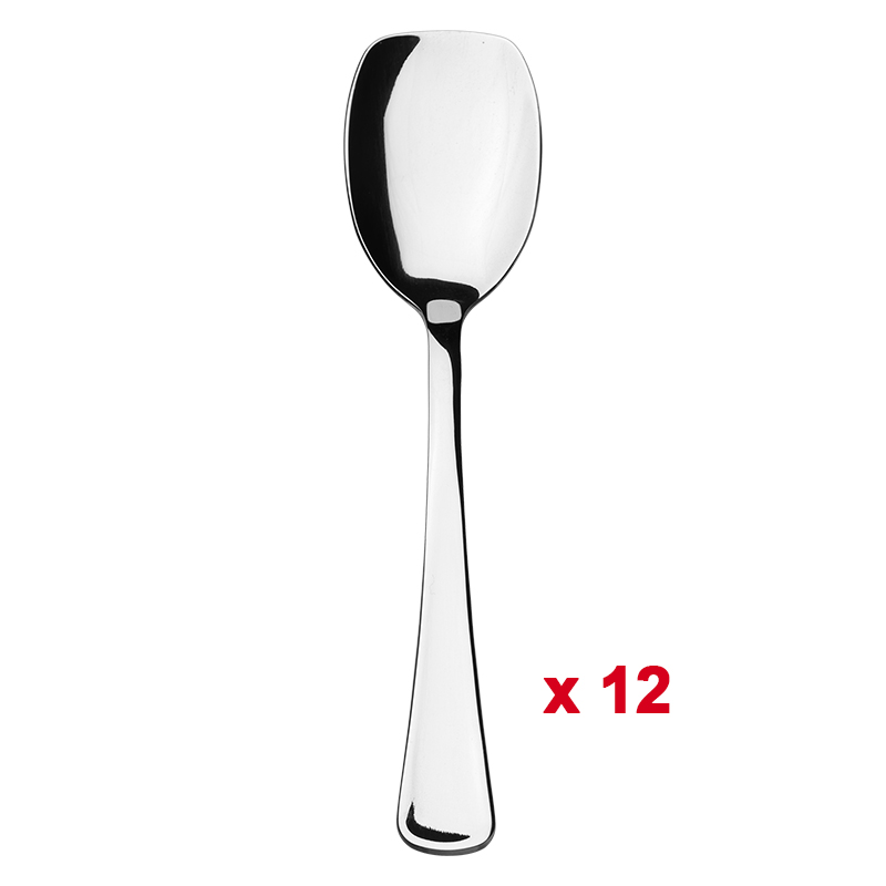 Etui Cuillères A Glace Série Jawhar WINOX 12 Pièces - Inox 18/10