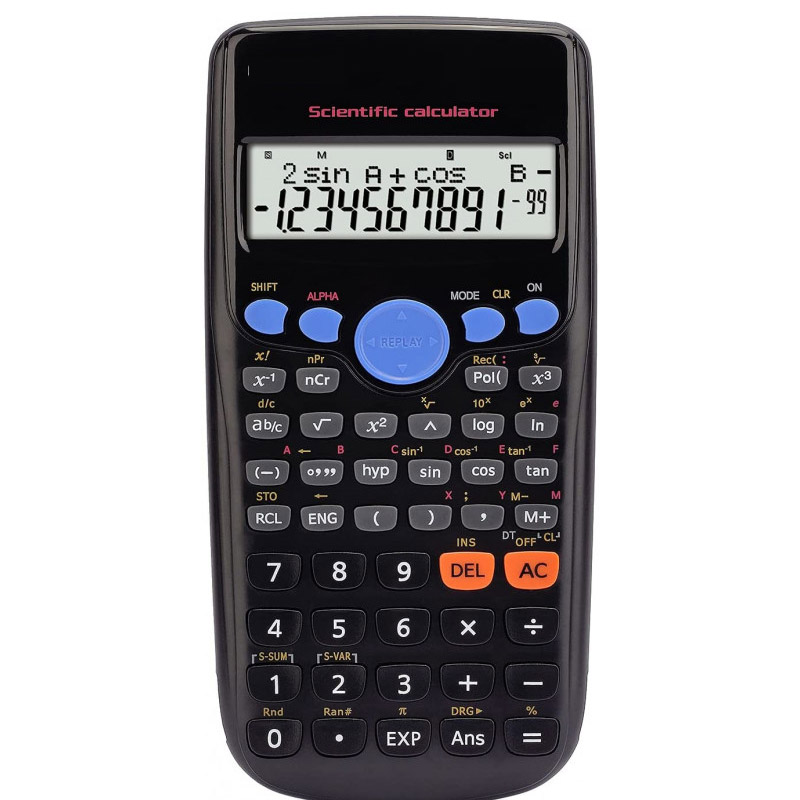 Calculatrice Scientifique FABY FA-82M  - Noir