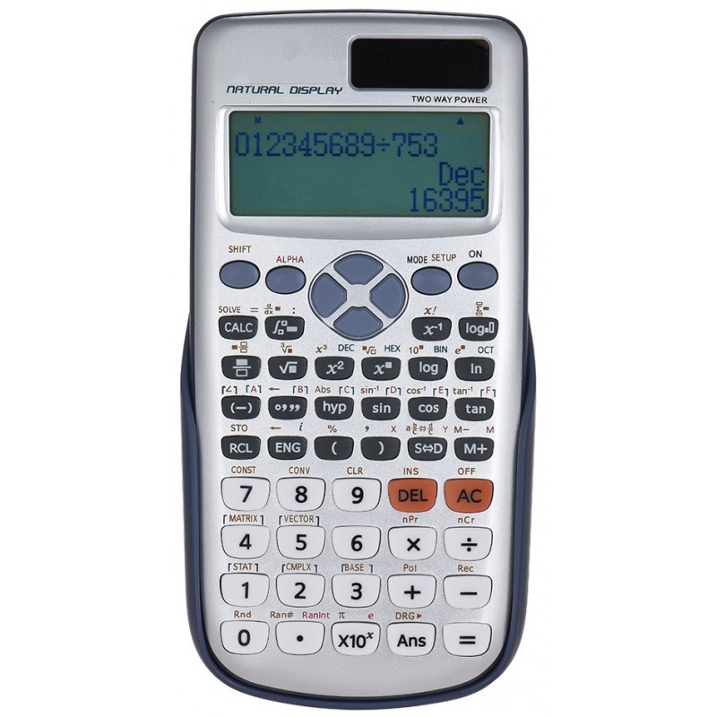 Calculatrice Scientifique FABY FA-991ES - Gris