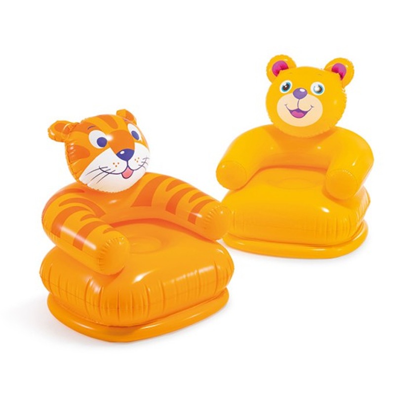 Fauteuil Gonflable INTEX 68556NP Happy Animal - Jaune