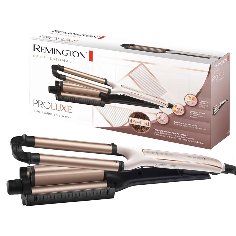Fer à Boucler REMINGTON 4EN1 PROluxe CI91AW 210°C - Rose Gold