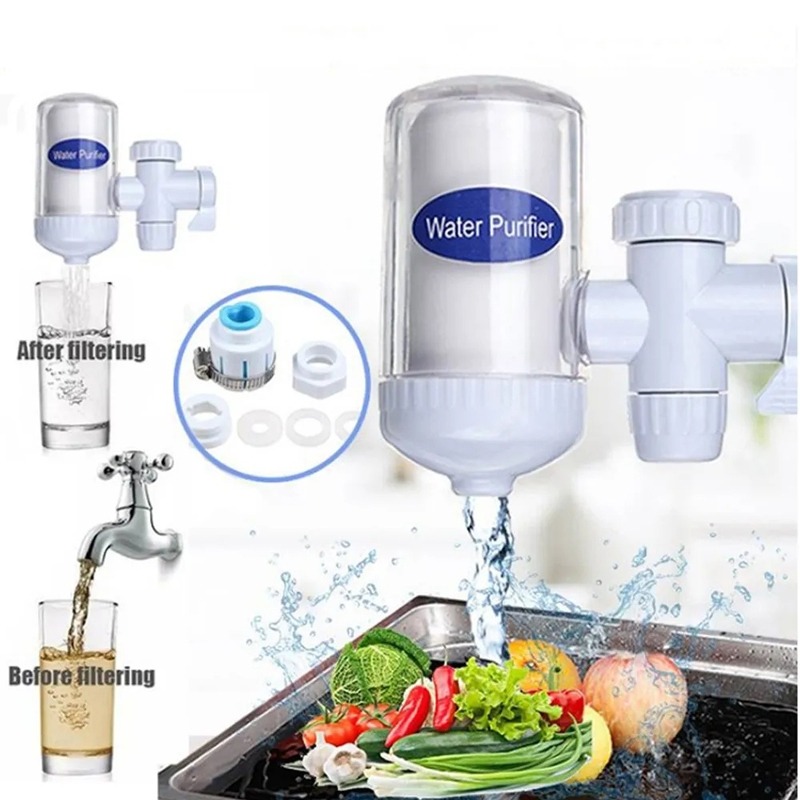 Filtre Purificateur D'Eau Pour Robinet - Blanc