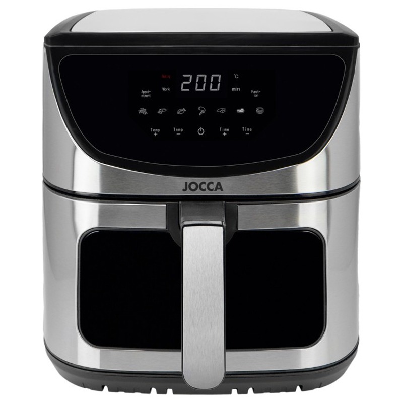 Friteuse Digital Sans Huile JOCCA 2455 8 Litres 1800W - Inox