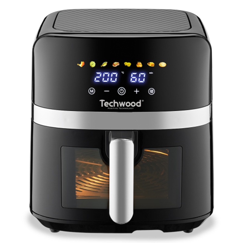 Friteuse Sans Huile TECHWOOD TFR-806SHD 8L - Noir