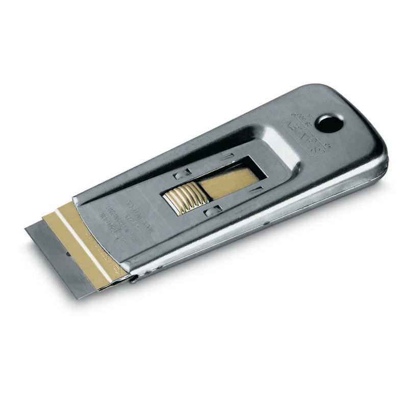 Gratte-vitres métal STANLEY largeur lame 40 mm - 0-28-500