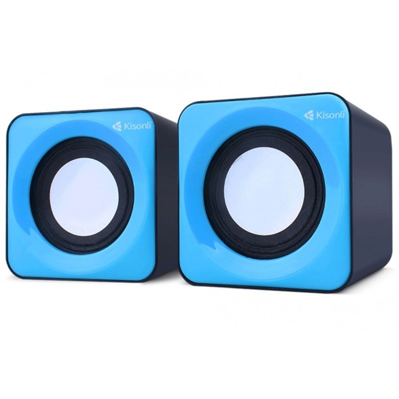 Haut-parleur Filaire KISONLI V310 - Bleu