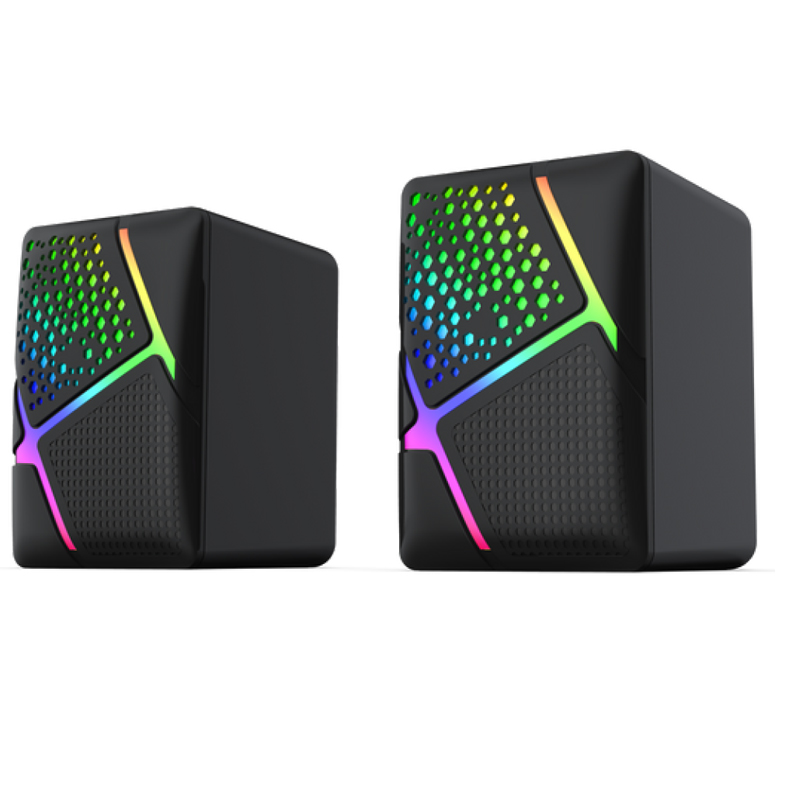 Haut Parleur Filaire STAR WAVE WS0123 RGB - Noir