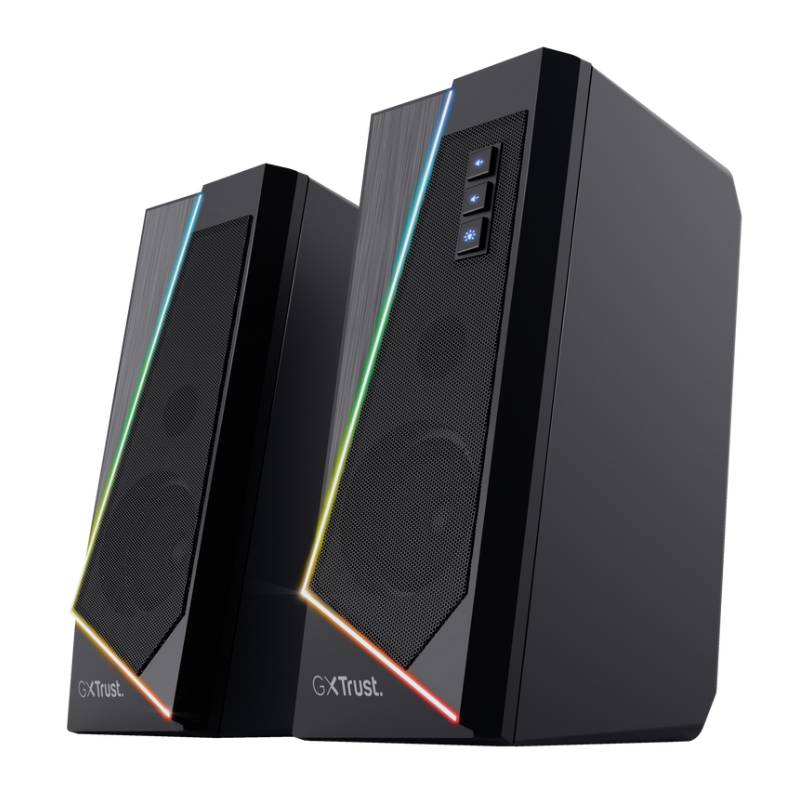 Haut-Parleur Filaire Trust GXT609 Zoxa RGB Led - Noir